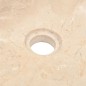 vidaXL Mueble tocador madera teca maciza con lavabo de mármol crema vidaXL Mueble tocador madera teca maciza con lavabo de mármol crema