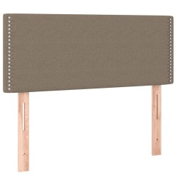 vidaXL Cabecero de tela gris taupe 80x5x78/88 cm