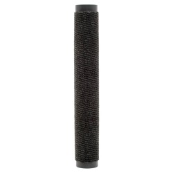 vidaXL Felpudo de nudo negro 60x150 cm