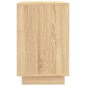 vidaXL Aparador de madera contrachapada roble Sonoma 102x35x60 cm vidaXL Aparador de madera contrachapada roble Sonoma 102x35x60 cm