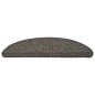 vidaXL Alfombras de peldaños de escalera 15 uds antracita 65x21x4 cm vidaXL Alfombras de peldaños de escalera 15 uds antracita 65x21x4 cm