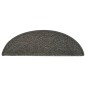 vidaXL Alfombras de peldaños de escalera 15 uds antracita 65x21x4 cm vidaXL Alfombras de peldaños de escalera 15 uds antracita 65x21x4 cm
