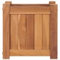 vidaXL Arriate elevado madera maciza de teca 30x30x30 cm vidaXL Arriate elevado madera maciza de teca 30x30x30 cm