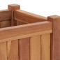 vidaXL Arriate elevado madera maciza de teca 30x30x30 cm vidaXL Arriate elevado madera maciza de teca 30x30x30 cm