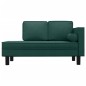 vidaXL Sofá diván con cojines y almohada tela verde oscuro vidaXL Sofá diván con cojines y almohada tela verde oscuro