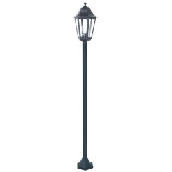 Smartwares Farola de jardín 60 W negra 175 cm CLAS5000.035