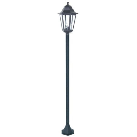 Smartwares Farola de jardín 60 W negra 175 cm CLAS5000.035