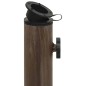 vidaXL Base de sombrilla de hierro fundido bronce 44x44x31 cm 