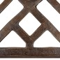 vidaXL Base de sombrilla de hierro fundido bronce 44x44x31 cm 