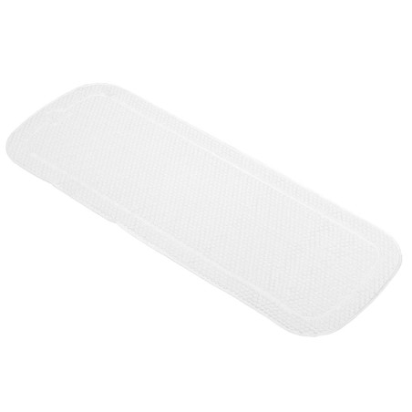 Kleine Wolke Alfombrilla de baño antideslizante Samoa blanco 36x92 cm