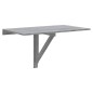 vidaXL Mesa de pared plegable contrachapada gris Sonoma 100x60x56 cm vidaXL Mesa de pared plegable contrachapada gris Sonoma 100x60x56 cm