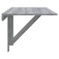 vidaXL Mesa de pared plegable contrachapada gris Sonoma 100x60x56 cm vidaXL Mesa de pared plegable contrachapada gris Sonoma 100x60x56 cm