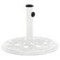 vidaXL Base de sombrilla de hierro fundido blanco 44x44x31 cm vidaXL Base de sombrilla de hierro fundido blanco 44x44x31 cm