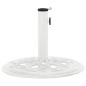 vidaXL Base de sombrilla de hierro fundido blanco 44x44x31 cm vidaXL Base de sombrilla de hierro fundido blanco 44x44x31 cm