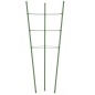 vidaXL Soportes plantas jardín con 3 anillas 5 uds acero verde 60 cm vidaXL Soportes plantas jardín con 3 anillas 5 uds acero verde 60 cm
