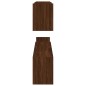 vidaXL Estantes de pared 2 uds madera color roble marrón 100x15x20cm vidaXL Estantes de pared 2 uds madera color roble marrón 100x15x20cm