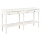 vidaXL Aparador de madera maciza blanco 150x35x77 cm vidaXL Aparador de madera maciza blanco 150x35x77 cm