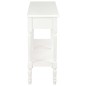 vidaXL Aparador de madera maciza blanco 150x35x77 cm vidaXL Aparador de madera maciza blanco 150x35x77 cm
