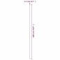 vidaXL Tutores para plantas de jardín 30 unidades acero verde 180 cm vidaXL Tutores para plantas de jardín 30 unidades acero verde 180 cm