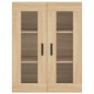 vidaXL Aparador alto madera contrachapada color roble 69,5x34x180 cm vidaXL Aparador alto madera contrachapada color roble 69,5x34x180 cm