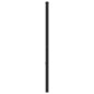 vidaXL Cabecero de metal negro 200 cm vidaXL Cabecero de metal negro 200 cm