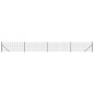 vidaXL Cerca de alambre con brida gris antracita 1x10 m vidaXL Cerca de alambre con brida gris antracita 1x10 m