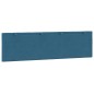 vidaXL Cabecero de cama acolchado terciopelo azul 180 cm