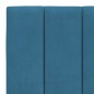 vidaXL Cabecero de cama acolchado terciopelo azul 180 cm