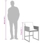 vidaXL Set comedor de jardín 9 pzas cojines ratán sintético gris claro vidaXL Set comedor de jardín 9 pzas cojines ratán sintético gris claro