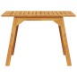 vidaXL Mesa de comedor de jardín madera maciza de acacia 110x56x75 cm vidaXL Mesa de comedor de jardín madera maciza de acacia 110x56x75 cm