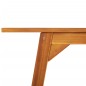 vidaXL Mesa de comedor de jardín madera maciza de acacia 110x56x75 cm vidaXL Mesa de comedor de jardín madera maciza de acacia 110x56x75 cm
