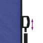 vidaXL Toldo lateral retráctil azul 220x1000 cm vidaXL Toldo lateral retráctil azul 220x1000 cm