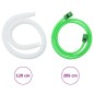 vidaXL Depósito de agua plegable con grifo PVC 100 l