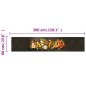 vidaXL Alfombra de cocina lavable terciopelo dibujo especias 60x300 cm vidaXL Alfombra de cocina lavable terciopelo dibujo especias 60x300 cm