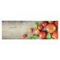 vidaXL Alfombra de cocina lavable terciopelo tomates 60x180 cm vidaXL Alfombra de cocina lavable terciopelo tomates 60x180 cm