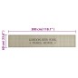vidaXL Alfombra de cocina lavable terciopelo Capital Home 60x300 cm