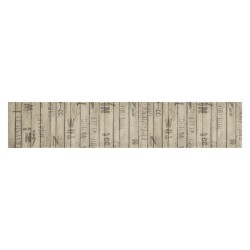 vidaXL Alfombra de cocina lavable terciopelo estampado valla 60x300 cm