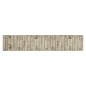 vidaXL Alfombra de cocina lavable terciopelo estampado valla 60x300 cm