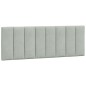 vidaXL Estructura cama con luces LED terciopelo gris claro 120x200 cm vidaXL Estructura cama con luces LED terciopelo gris claro 120x200 cm