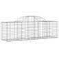 vidaXL Cestas de gaviones 7 uds forma de arco hierro 200x50x60/80 cm vidaXL Cestas de gaviones 7 uds forma de arco hierro 200x50x60/80 cm