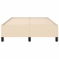vidaXL Estructura de cama tela crema 120x190 cm vidaXL Estructura de cama tela crema 120x190 cm