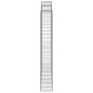 vidaXL Cestas de gaviones 4 uds forma de arco hierro 200x30x200/220 cm vidaXL Cestas de gaviones 4 uds forma de arco hierro 200x30x200/220 cm