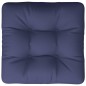 vidaXL Cojín para sofá de palets de tela azul marino 60x60x12 cm vidaXL Cojín para sofá de palets de tela azul marino 60x60x12 cm