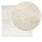 vidaXL Alfombra de pelo corto OVIEDO beige 240x240 cm