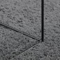 vidaXL Alfombra de pelo corto OVIEDO gris antracita Ø 240 cm vidaXL Alfombra de pelo corto OVIEDO gris antracita Ø 240 cm