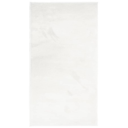 vidaXL Alfombra de pelo corto OVIEDO crema 80x150 cm