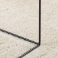 vidaXL Alfombra de pelo corto OVIEDO beige 120x120 cm vidaXL Alfombra de pelo corto OVIEDO beige 120x120 cm
