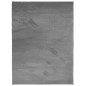 vidaXL Alfombra de pelo corto OVIEDO gris antracita 240x340 cm