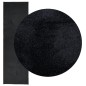 vidaXL Alfombra de pelo corto OVIEDO negro 80x250 cm vidaXL Alfombra de pelo corto OVIEDO negro 80x250 cm