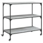 vidaXL Carrito de cocina madera ingeniería gris Sonoma 102x50x95 cm vidaXL Carrito de cocina madera ingeniería gris Sonoma 102x50x95 cm